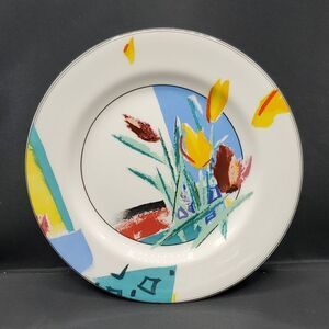 Vintage Mikasa Maxima Spring Bloom Salad Plate 7.75" Japan